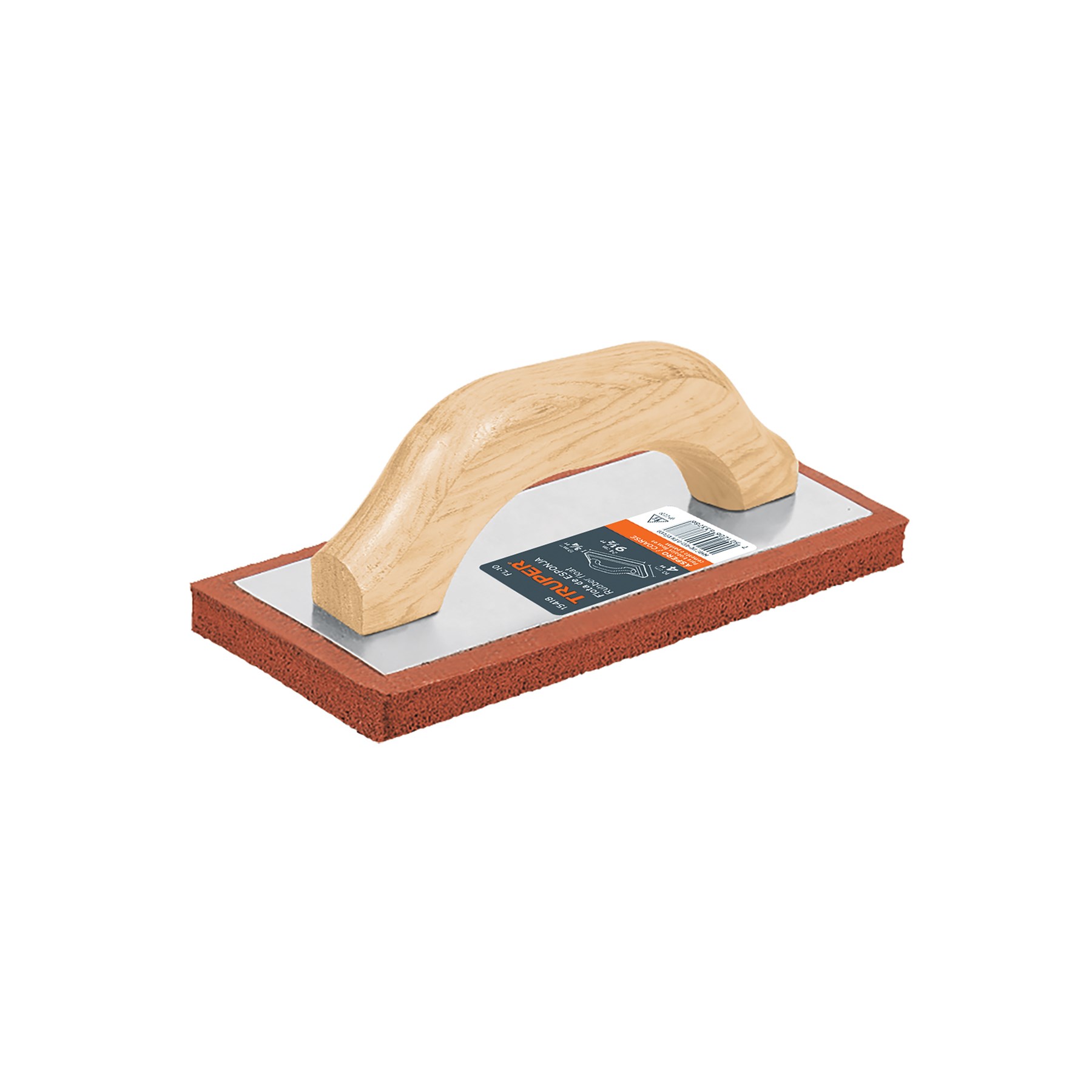 Imagen de FLOTA CON ESPONJA DE 9-1/2" EN ESPESOR DE 3/4" CON ACABADO ASPERO TRUPER