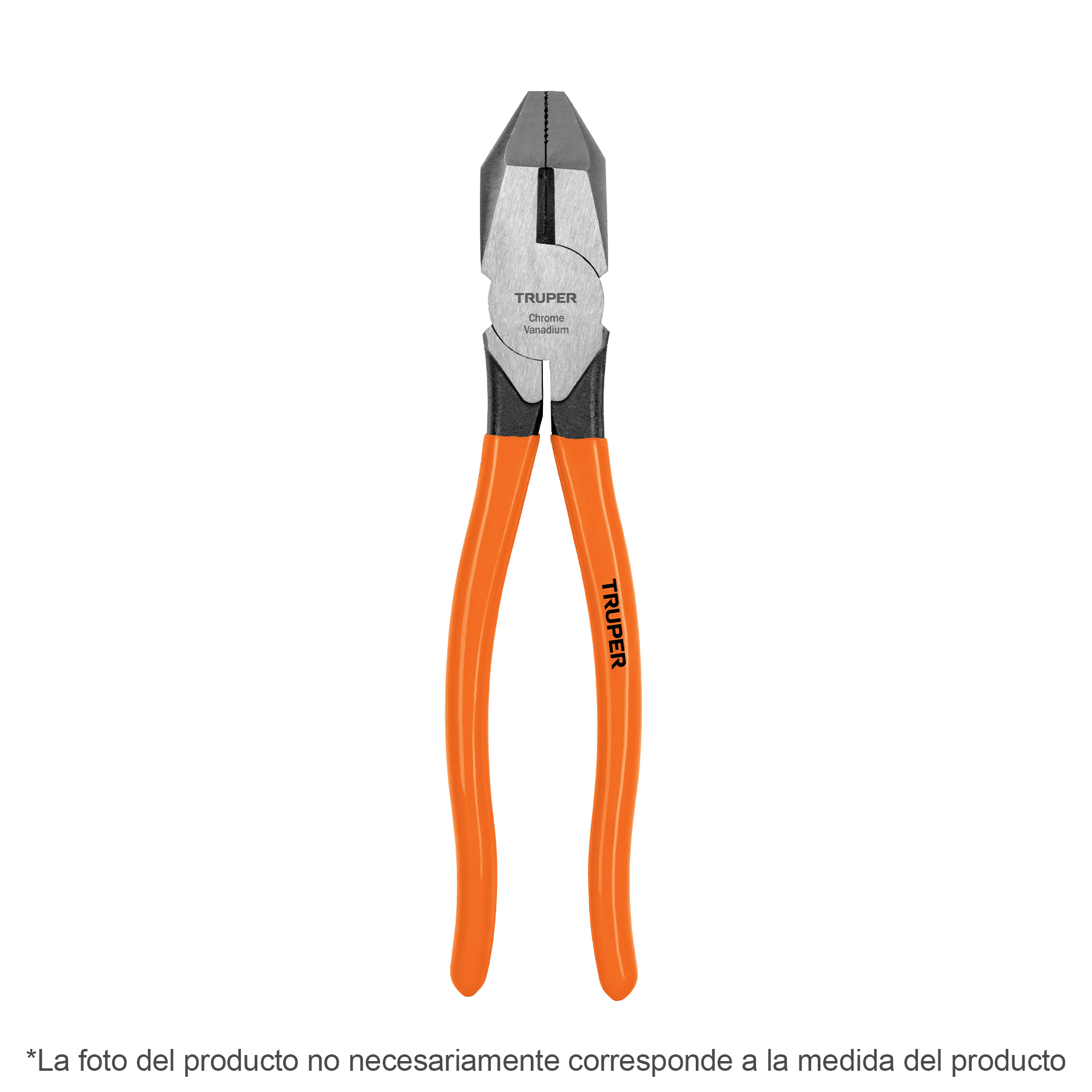 Imagen de PINZA PARA ELECTRICISTA DE 7" DE USO RUDO CON MANGO DE PVC TRUPER