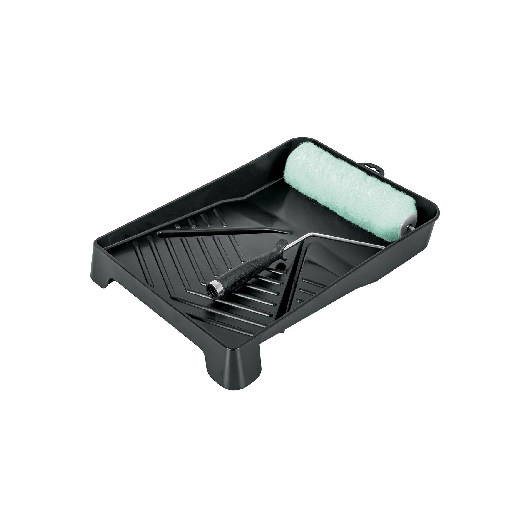 Imagen de KIT DE RODILLO PARA PINTAR DE 9" INCLUYE (MANERAL CHAROLA Y FELPA)