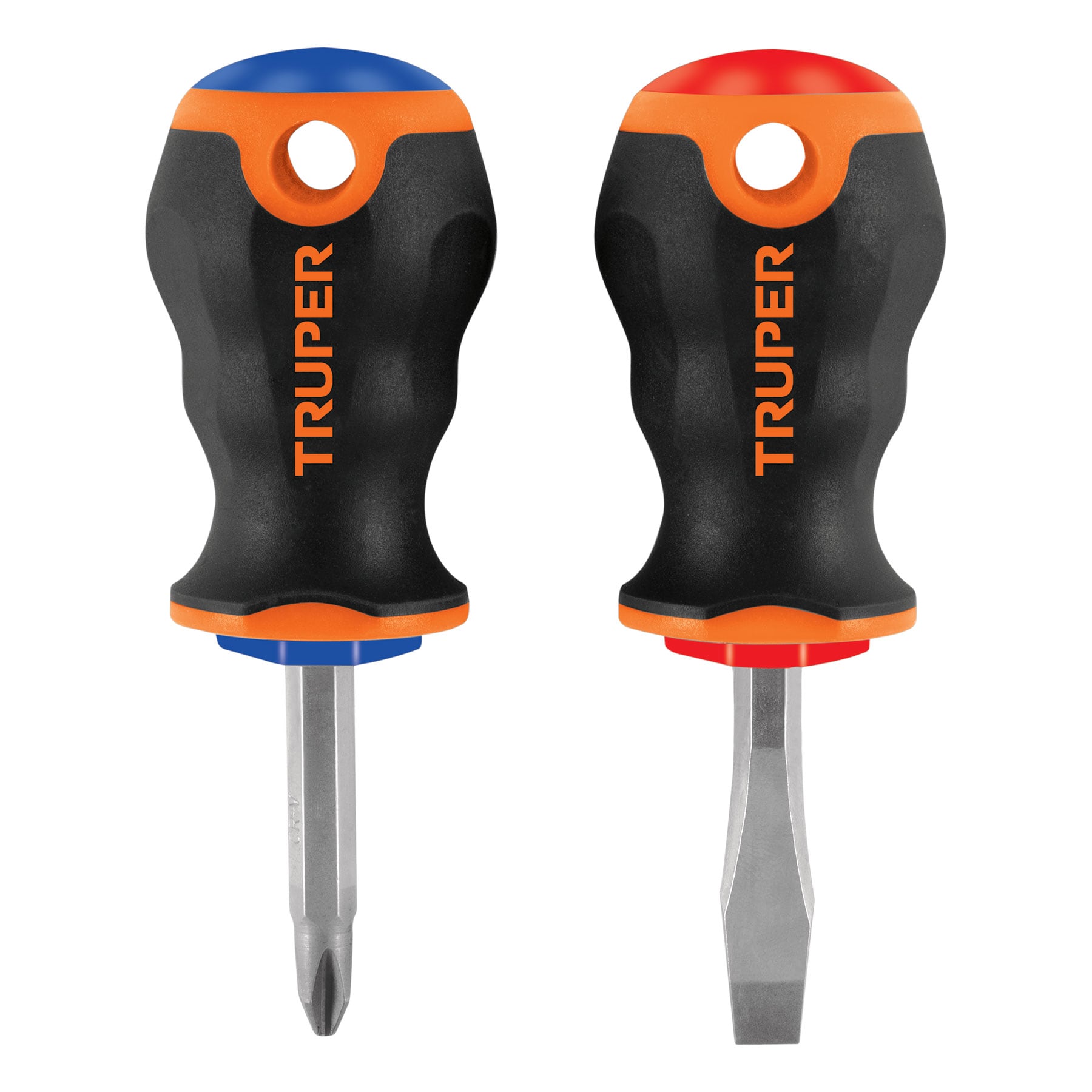 Imagen de DUO DE DESARMADORES DE 1/4" X 1-1/2" CON MANGO DE AGARRE CONFORTABLE TRUPER