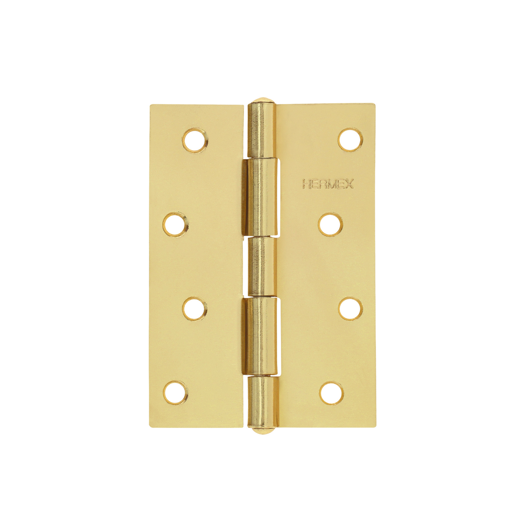 Imagen de BOLSA CON 2 BISAGRAS RECTANGULARES 4" ACERO LATONADO