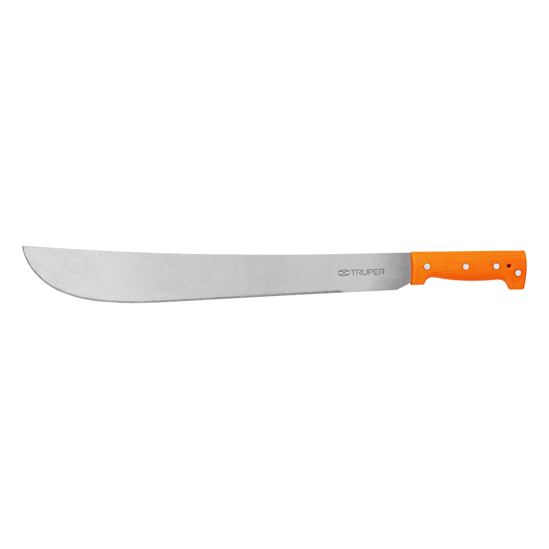 Imagen de MACHETE ESTANDAR DE 18" CON CACHA NARANJA REMACHADA TRUPER