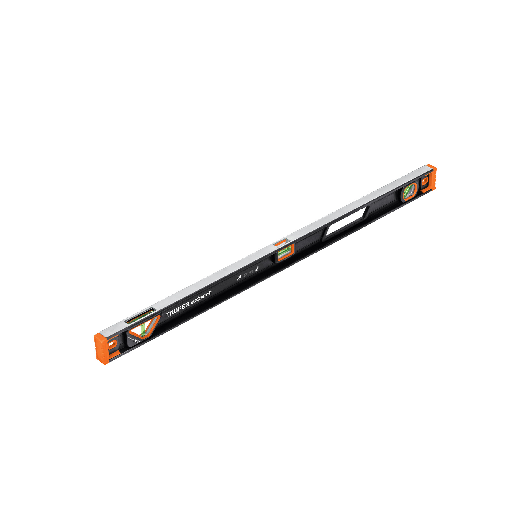 Imagen de NIVEL PROFESIONAL MAGNETICO DE 36" CON PROTECCION DE CAUCHO TERMOPLASTICO EXPERT TRUPER