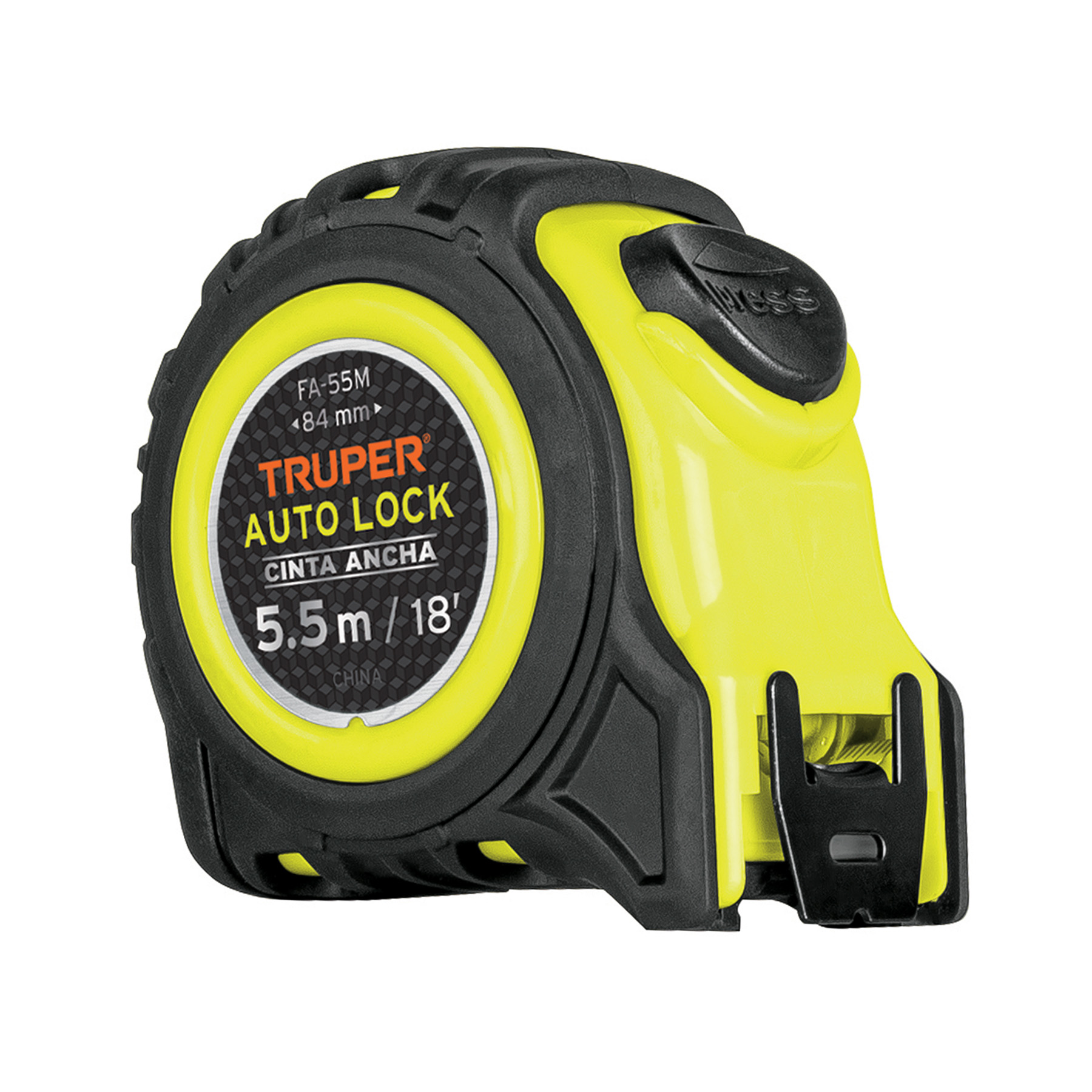 Imagen de FLEXOMETRO AUTO-LOCK CONTRA IMPACTOS 5.5 M CINTA 25 MM