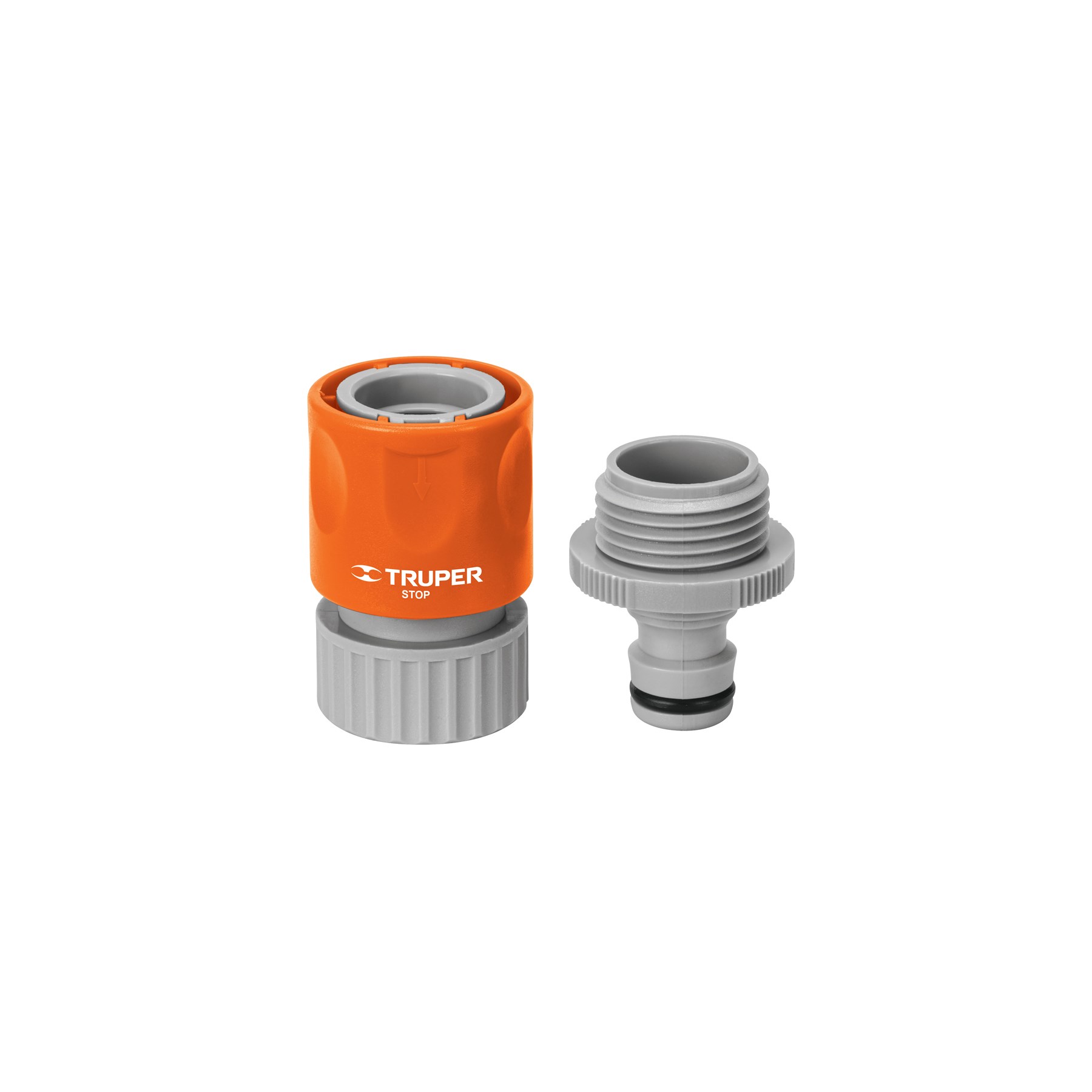 Imagen de CONECTOR DE 3/4" RAPIDO DE ABS DE MANGUERA A ACCESORIO DE SISTEMA CLICK TRUPER