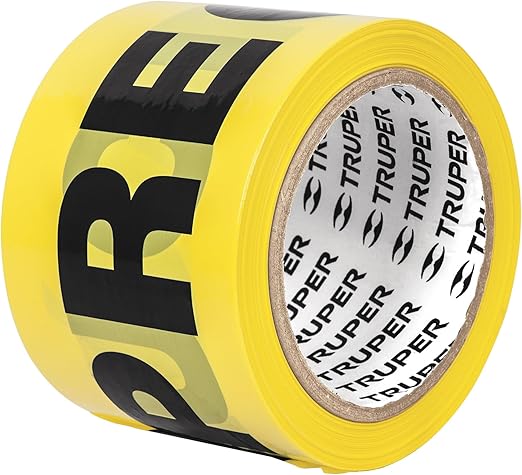 Imagen de ROLLO DE 100 MTS DE CINTA DELIMITADORA "PRECAUCION" TRUPER