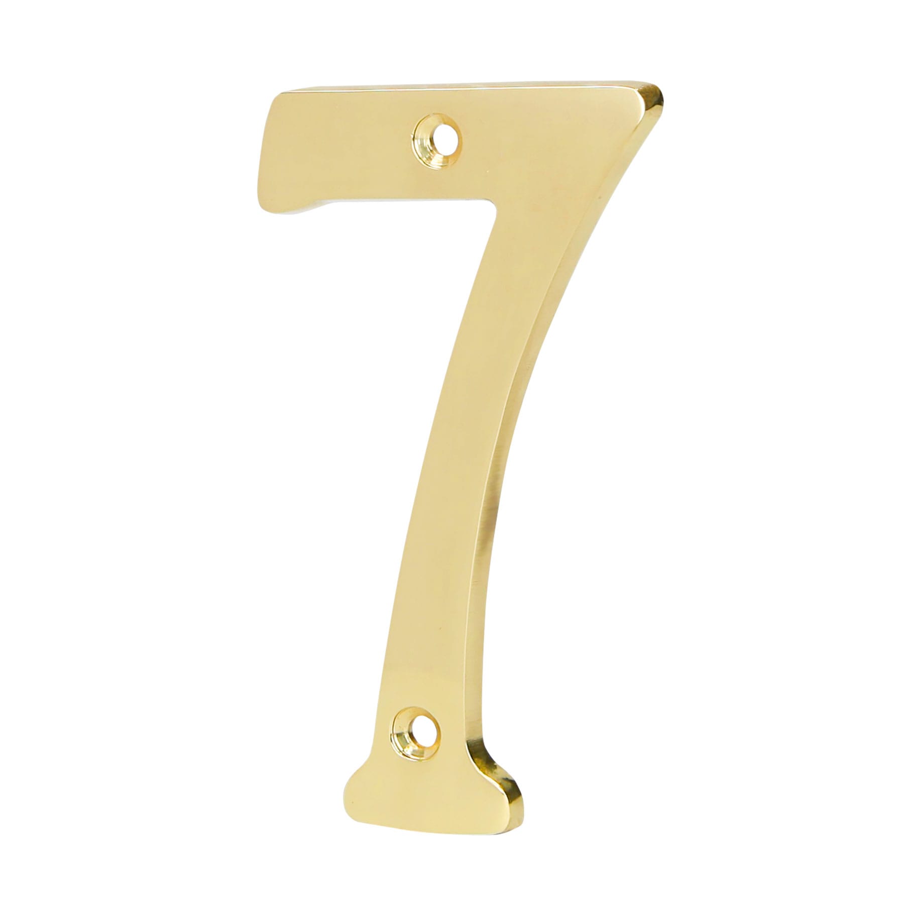 Imagen de NUMERO 7 DE LATON SOLIDO DE 4" HERMEX