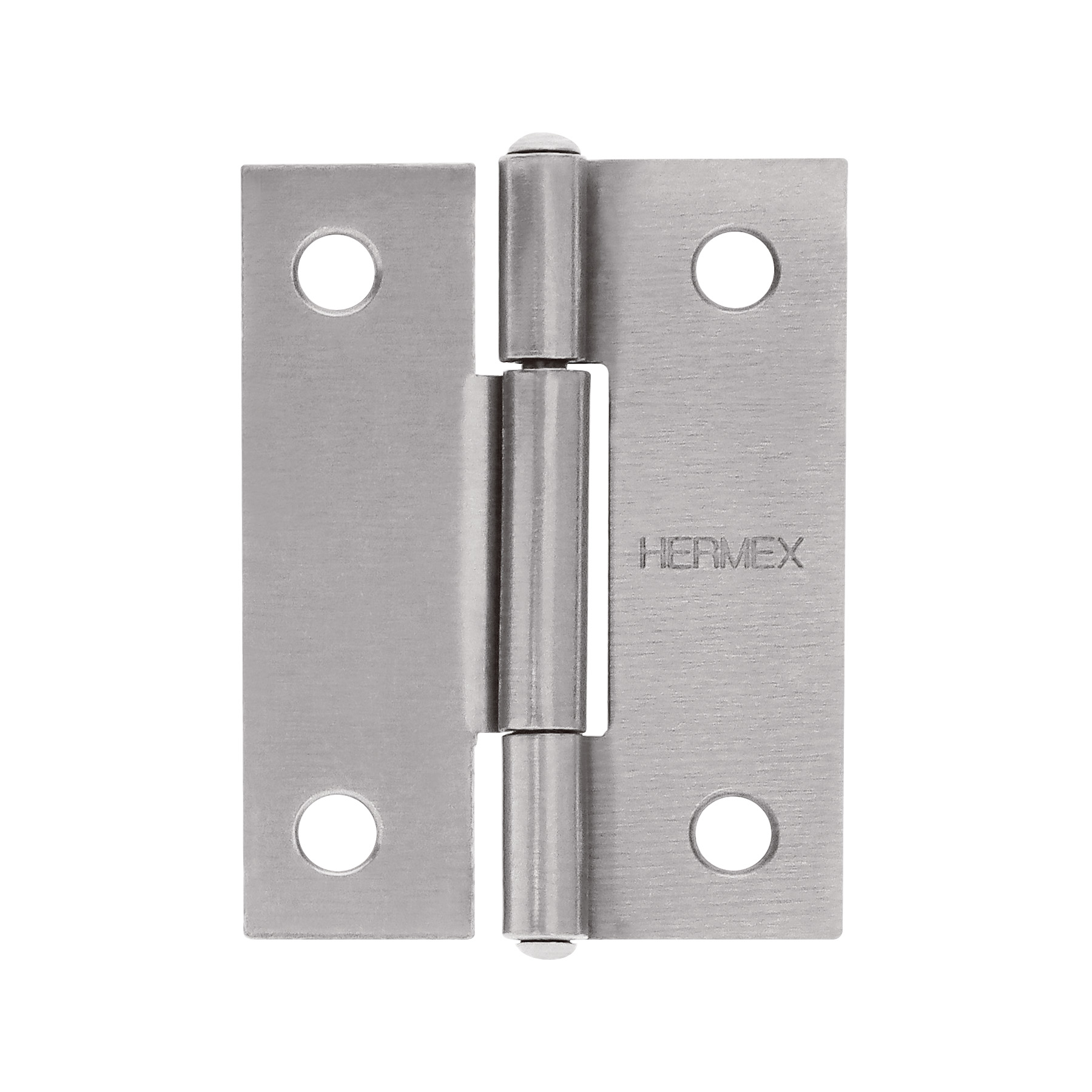 Imagen de BOLSA CON 2 BISAGRAS RECTANGULARES DE 2" EN ACERO PULIDO HERMEX