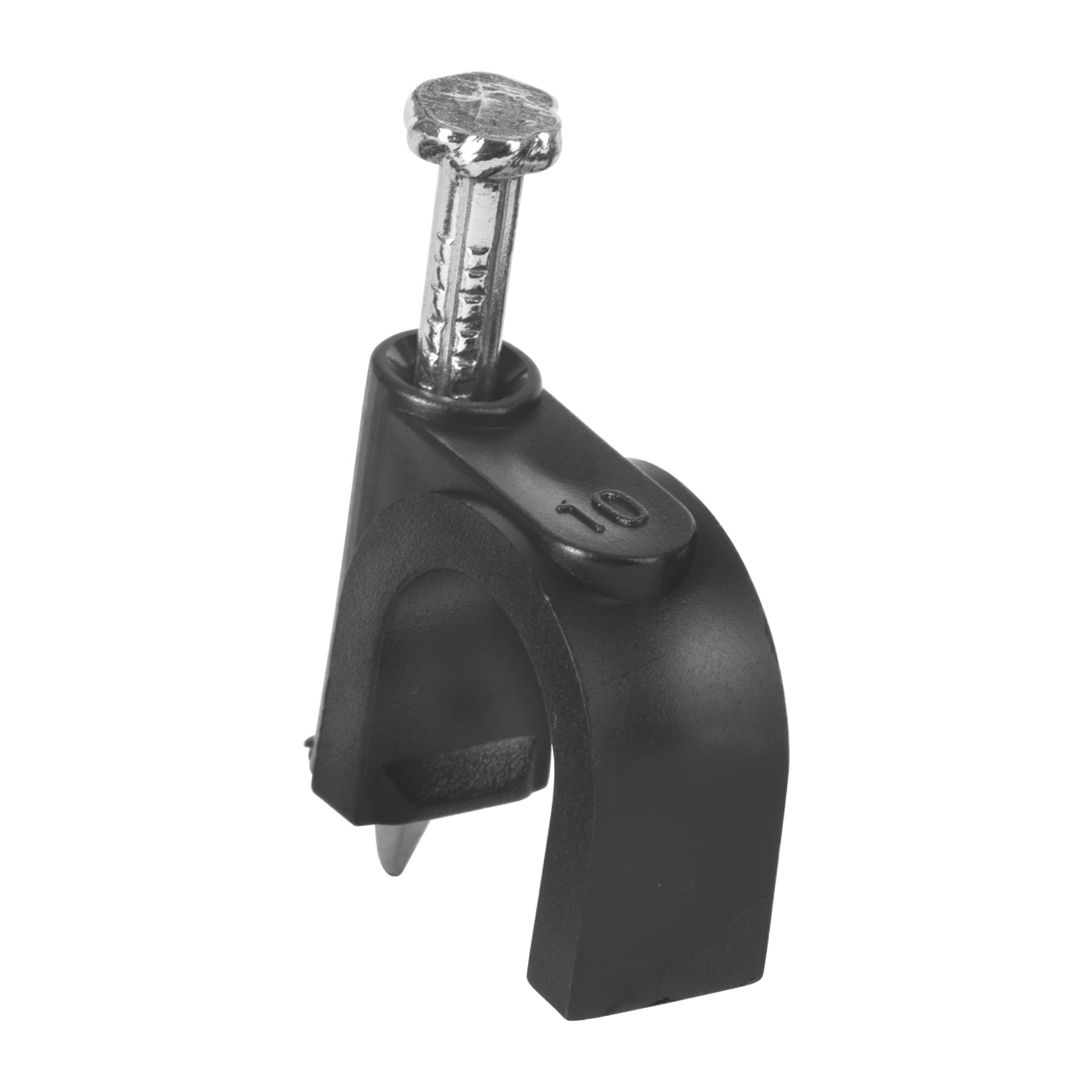 Imagen de BOLSA CON 20 GRAPAS NEGRAS DE 10 MM PARA CABLE REDONDO VOLTECK