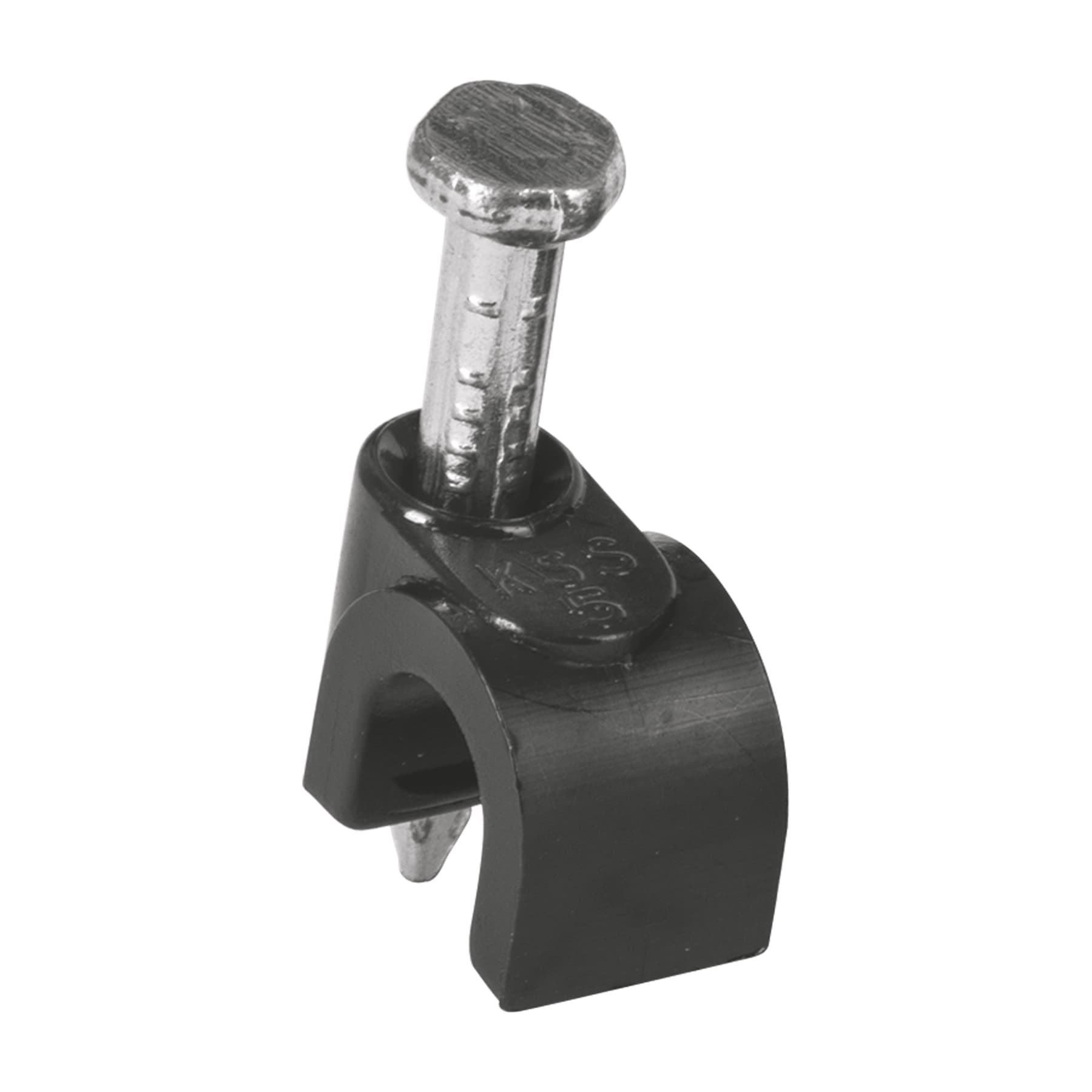 Imagen de BOLSA CON 20 GRAPAS NEGRAS DE 5 MM PARA CABLE REDONDO VOLTECK