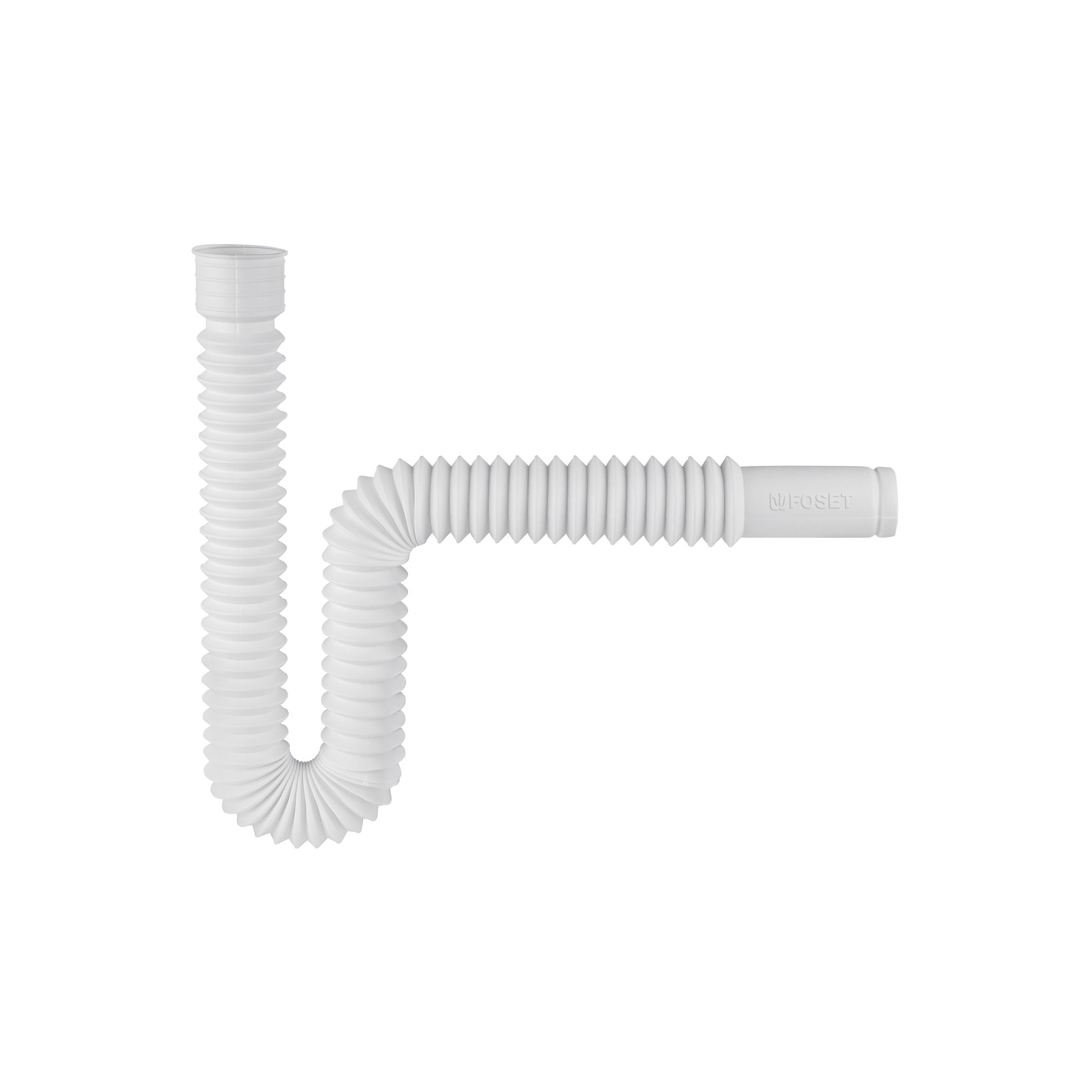 Imagen de CESPOL FLEXIBLE DE POLIETILENO BLANCO PARA LAVABO Y FREGADERO FOSET