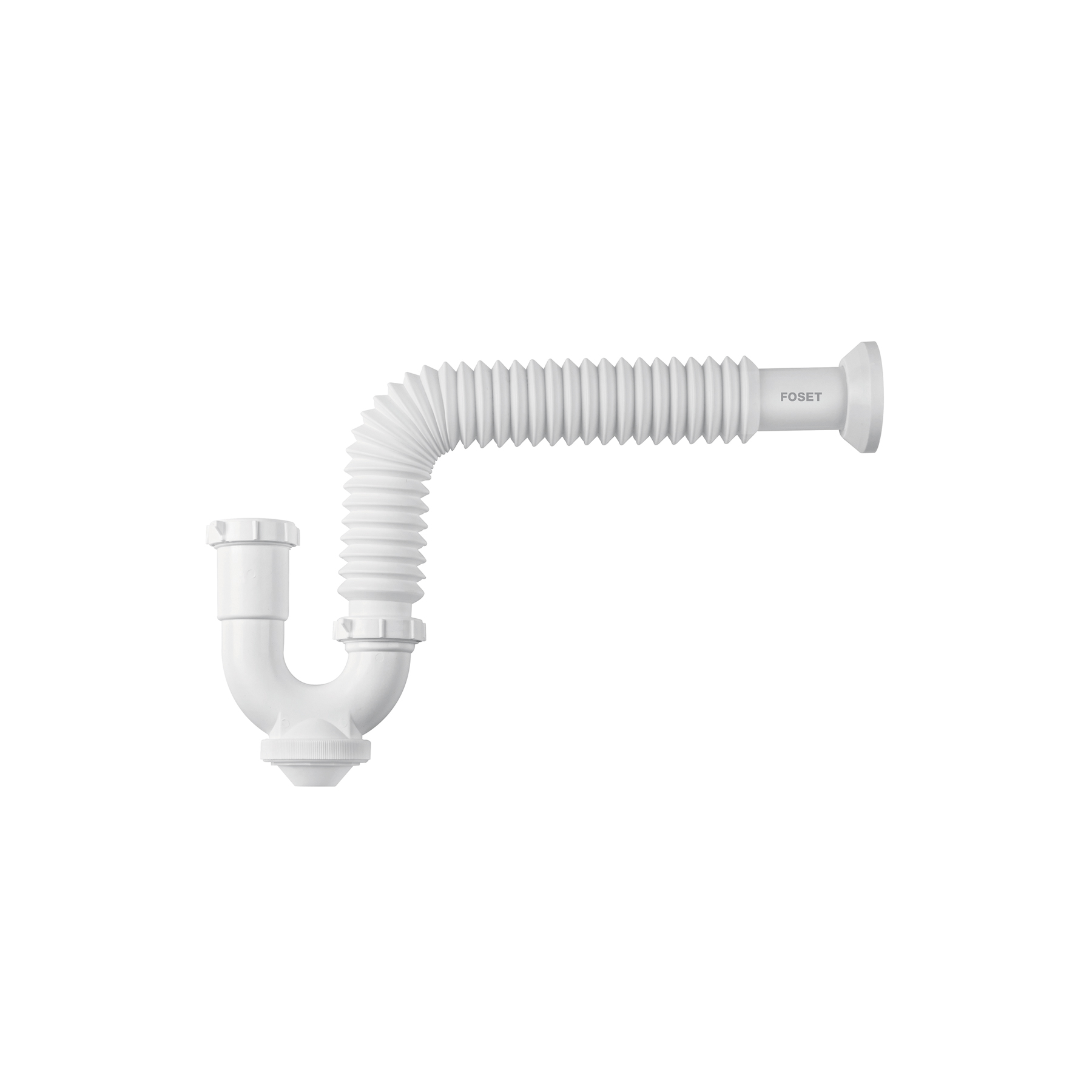 Imagen de CESPOL RIGIDO PARA FREGADERO SIN CONTRA DE POLIPROPILENO DE 1-1/2" FOSET