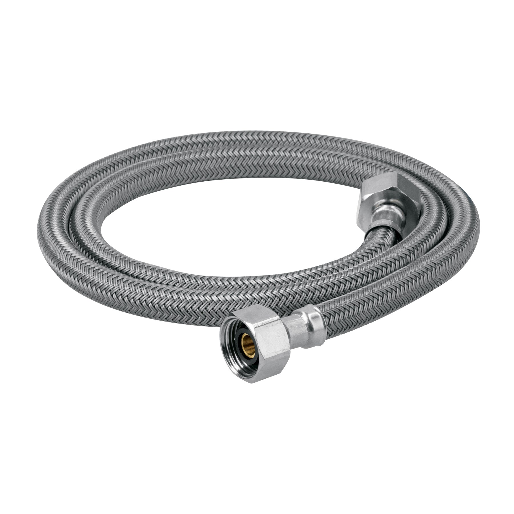 Imagen de MANGUERA LAVABO/FREGADERO DE VINILO GRIS DE 1/2" X 1/2"  EN 1 MT FOSET