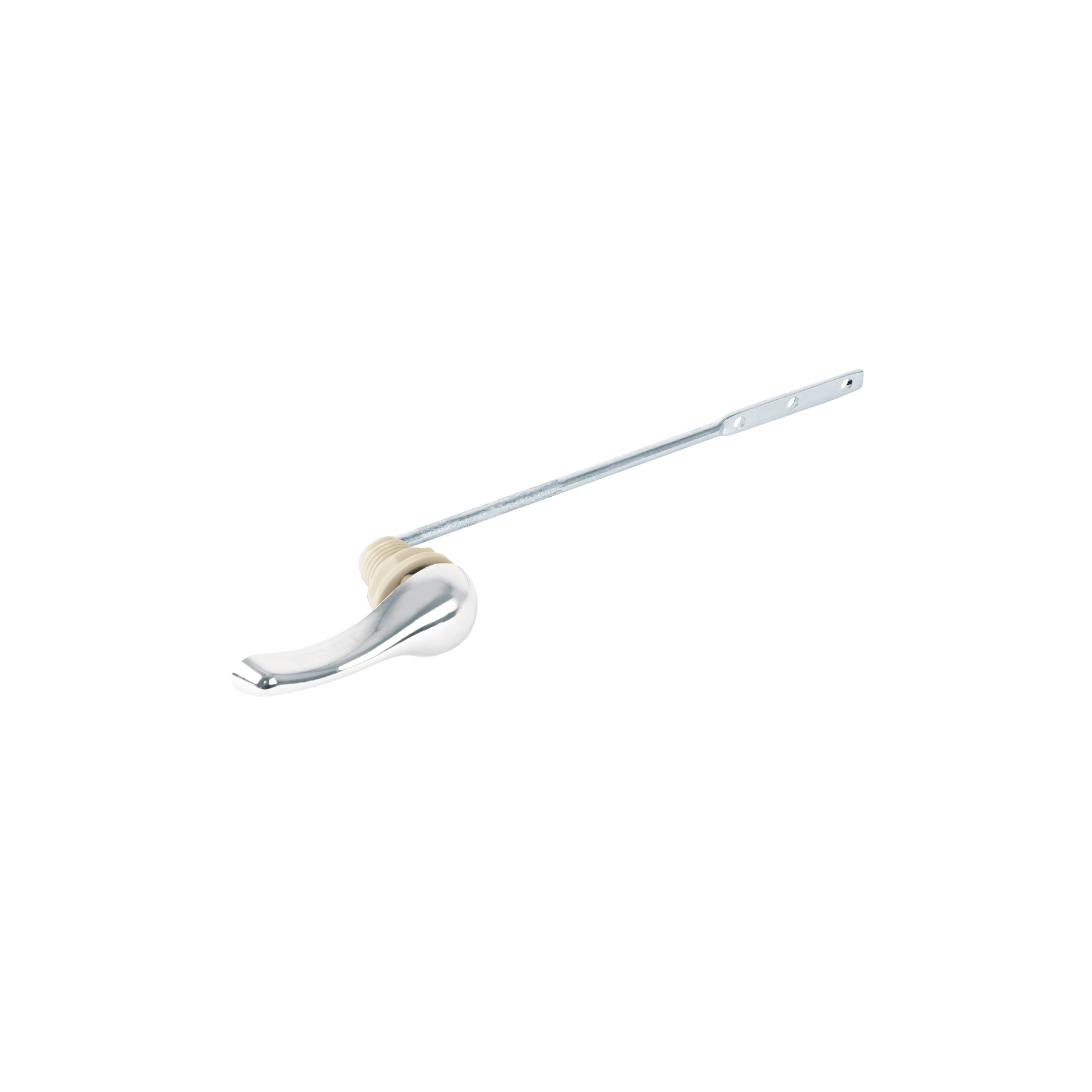 Imagen de PALANCA FRONTAL METALICA CROMADA PARA SANITARIO FOSET