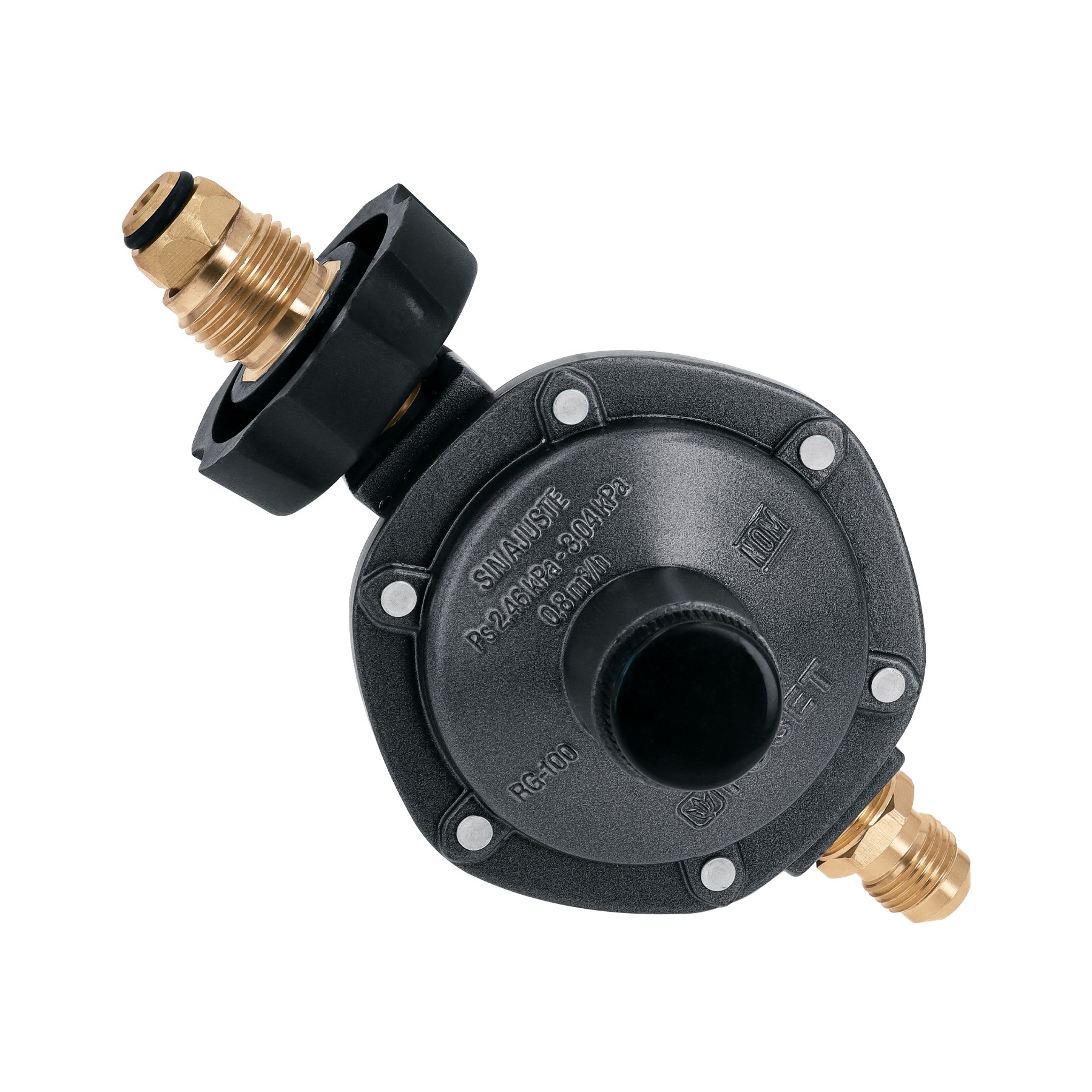 Imagen de REGULADOR DE GAS DE 1 VIA CON MANERAL DE BAJA PRESION FOSET