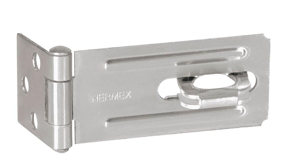 Imagen de PORTACANDADO DE ACERO ZINCADO DE 3-1/4" HERMEX