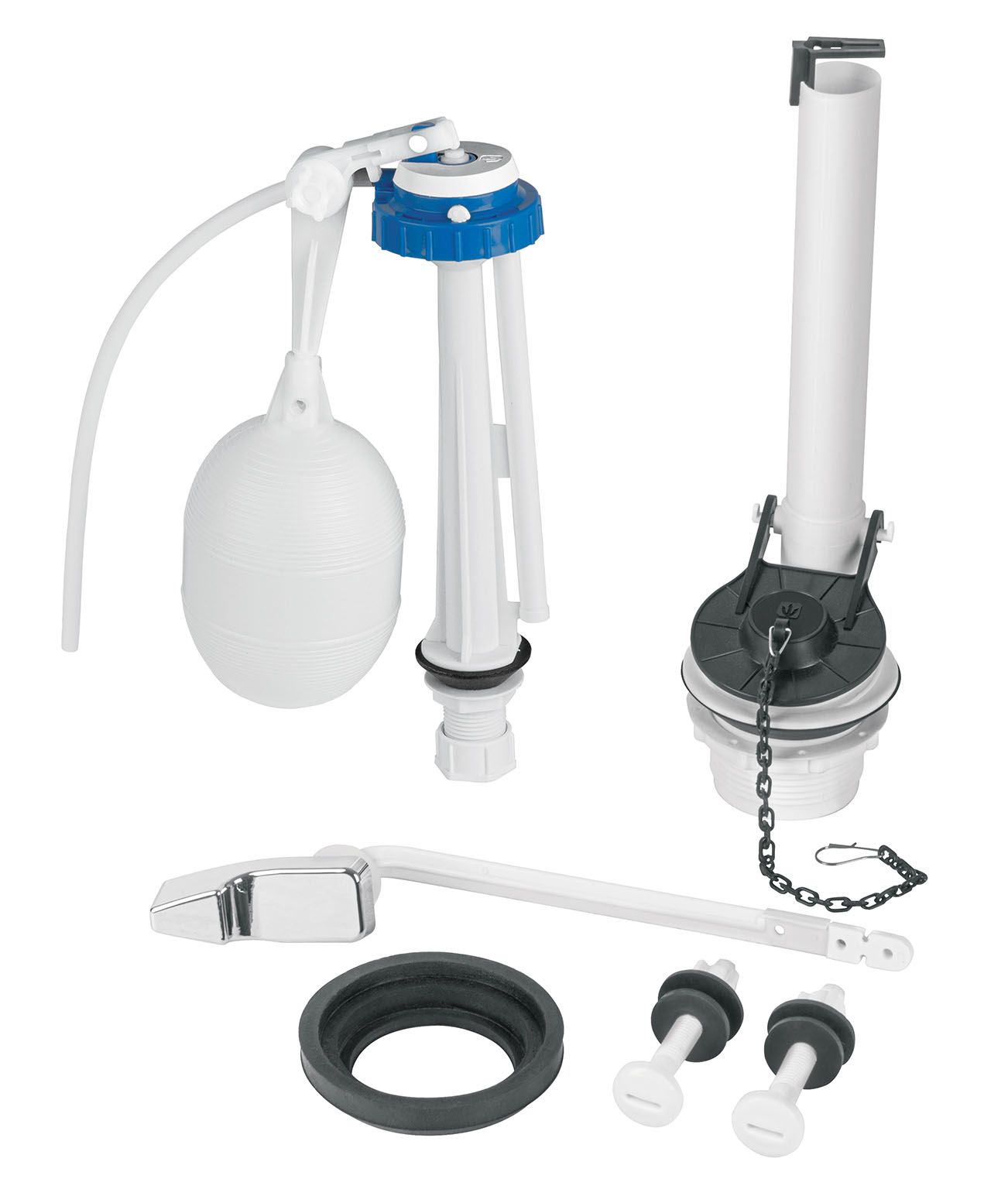 Imagen de JUEGO DE ACCESORIOS PARA INODORO DE 2" CON FLOTADOR FOSET