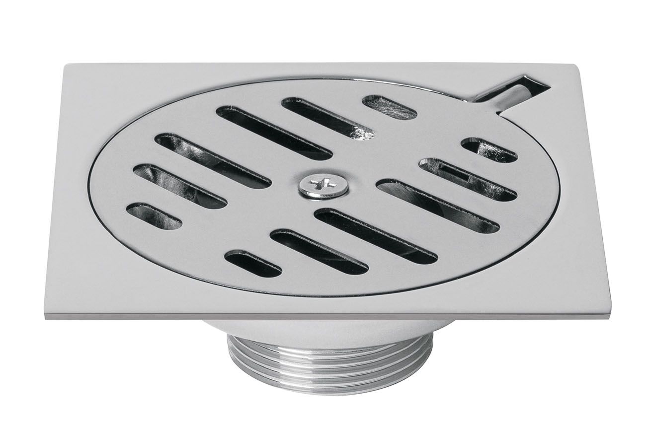 Imagen de RESUMIDERO CUADRADO METALICO DE 4" X 4" FOSET