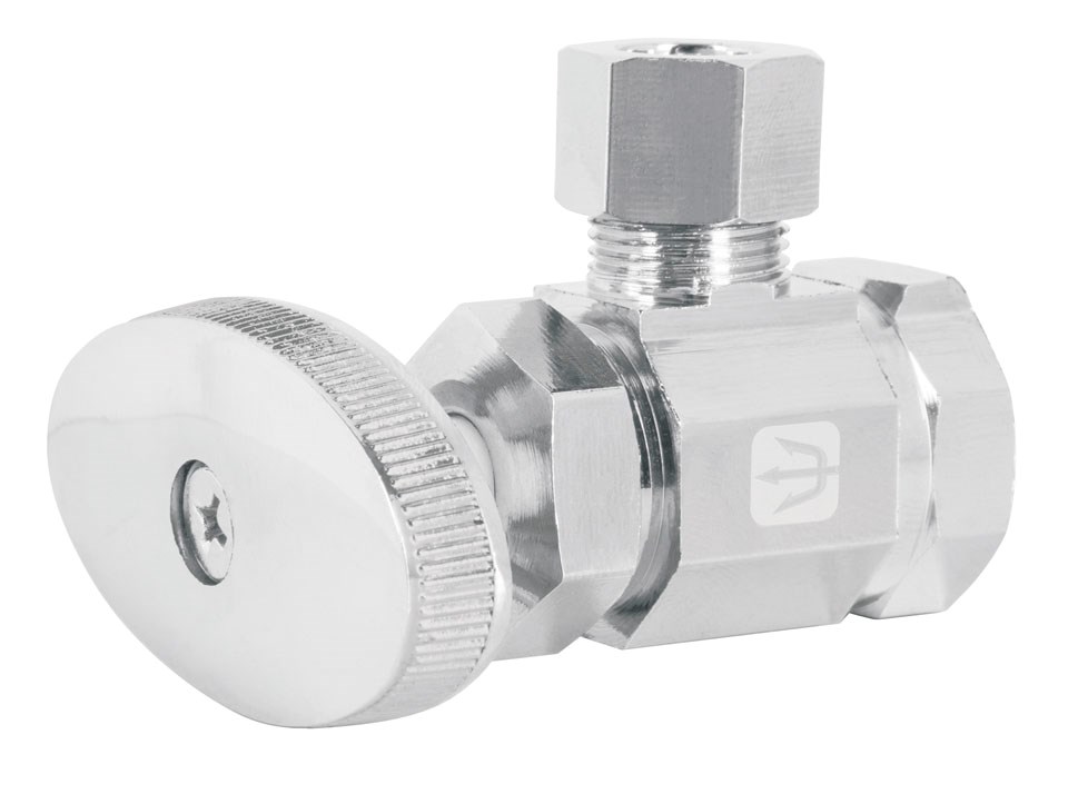 Imagen de LLAVE ANGULAR DE COMPRESION ROBUSTA DE 1/2" X 3/8" FOSET