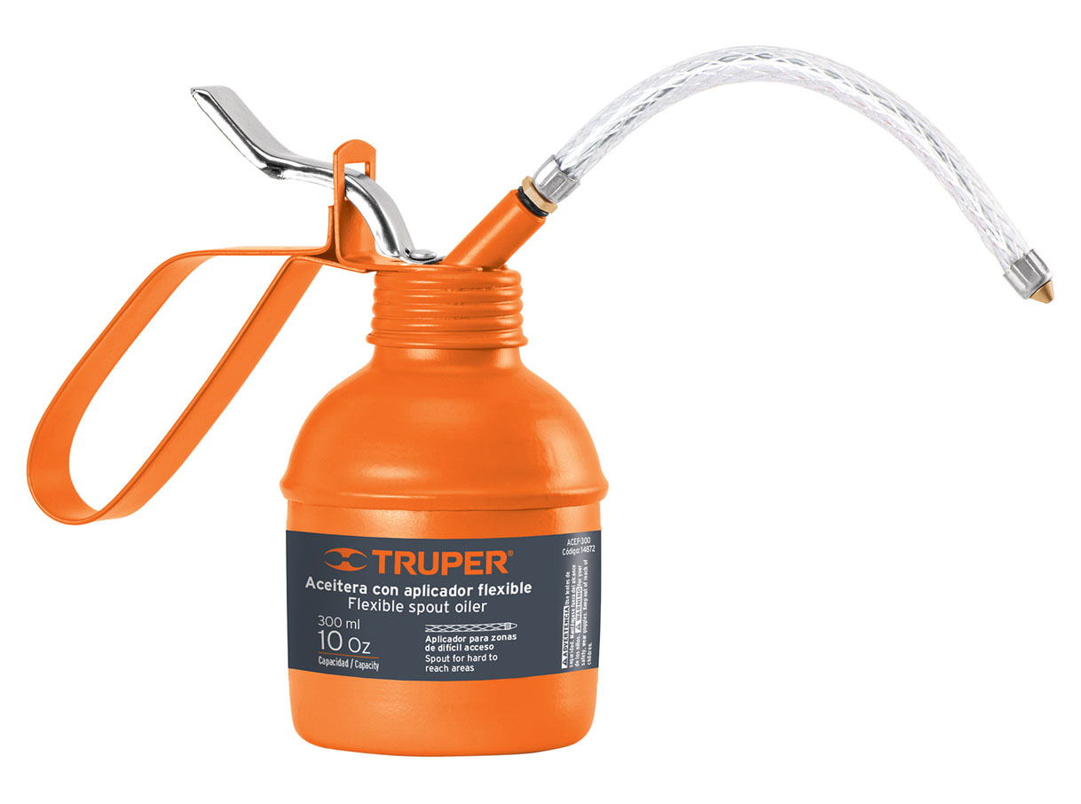 Imagen de ACEITERA DE 300 MILILITROS (10 ONZAS) CON APLICADOR FLEXIBLE TRUPER
