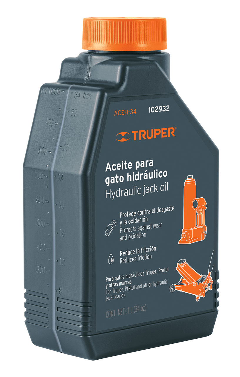 Imagen de ACEITE PARA GATOS HIDRAULICOS DE 1 LITRO TRUPER