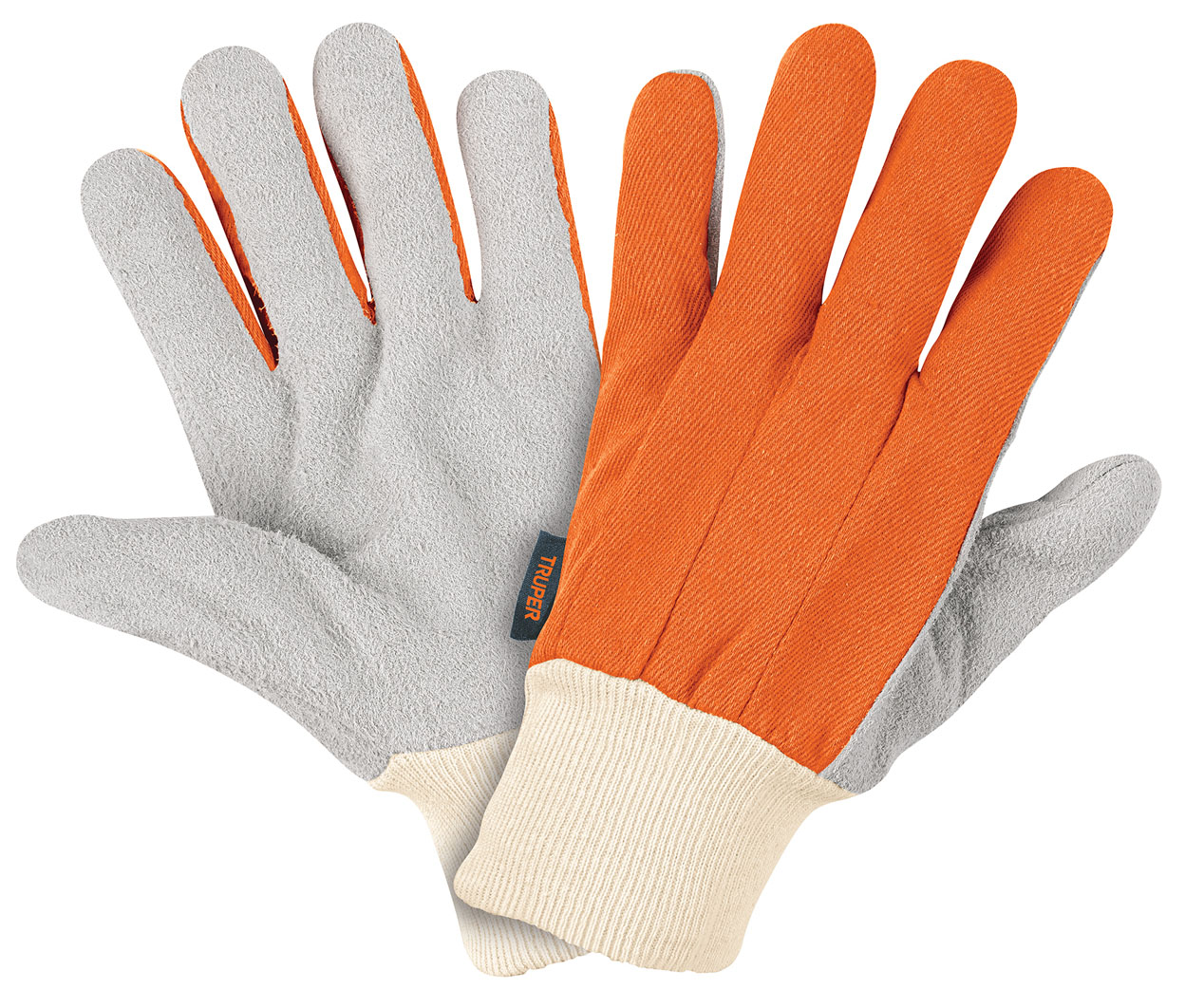 Imagen de GUANTES DE CARNAZA Y LONETA USO LIGERO UNITALLA TRUPER