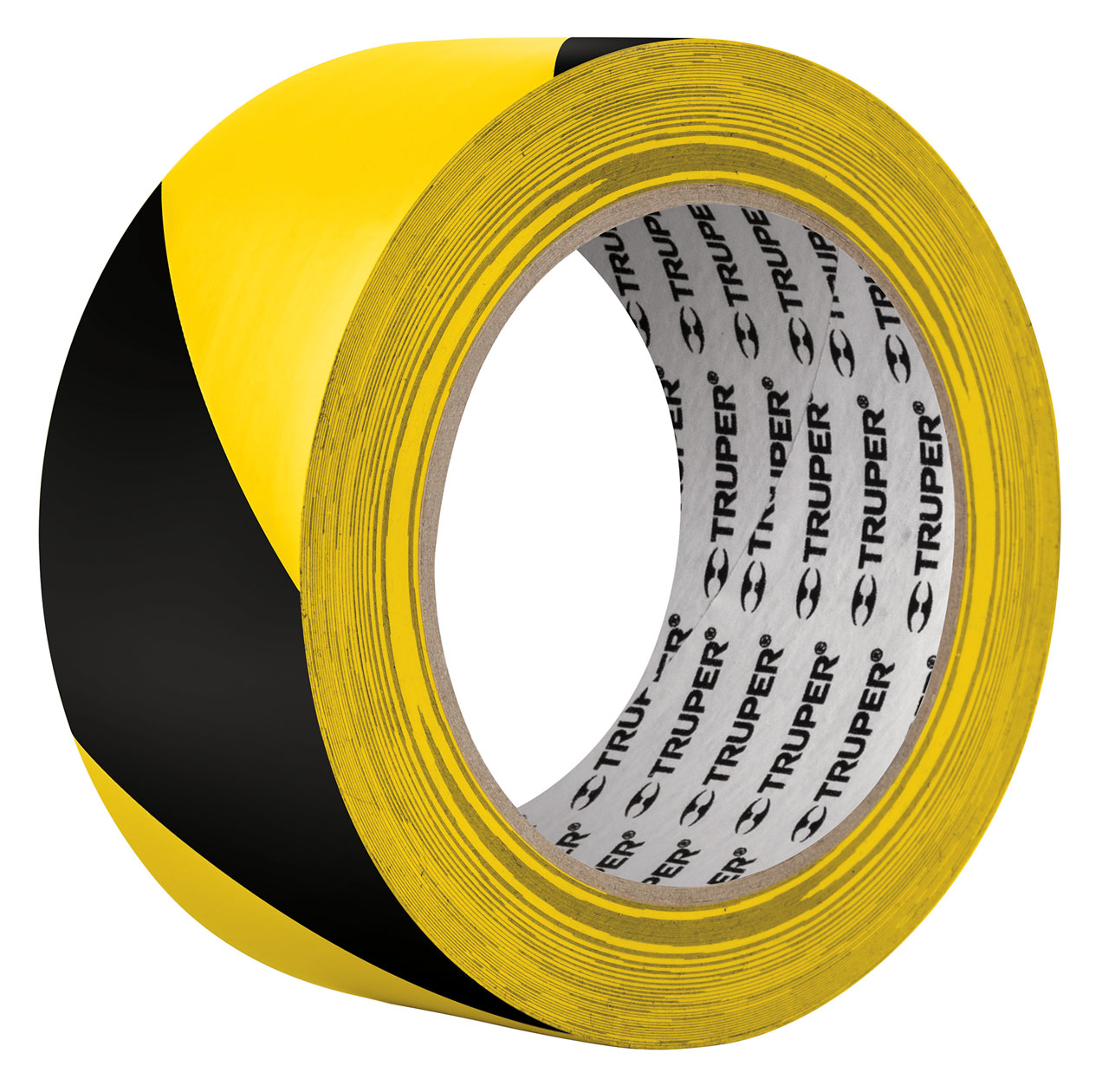 Imagen de ROLLO DE 33 MTS DE CINTA DELIMITADORA AMARILLA/NEGRO TRUPER