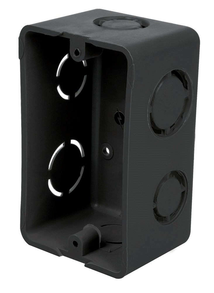 Imagen de CAJA TIPO CHALUPA DE 2" X 4" PLASTICA VOLTECK