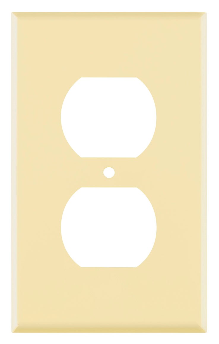 Imagen de PLACA DE ABS DUPLEX ESTANDAR EN MARFIL VOLTECK