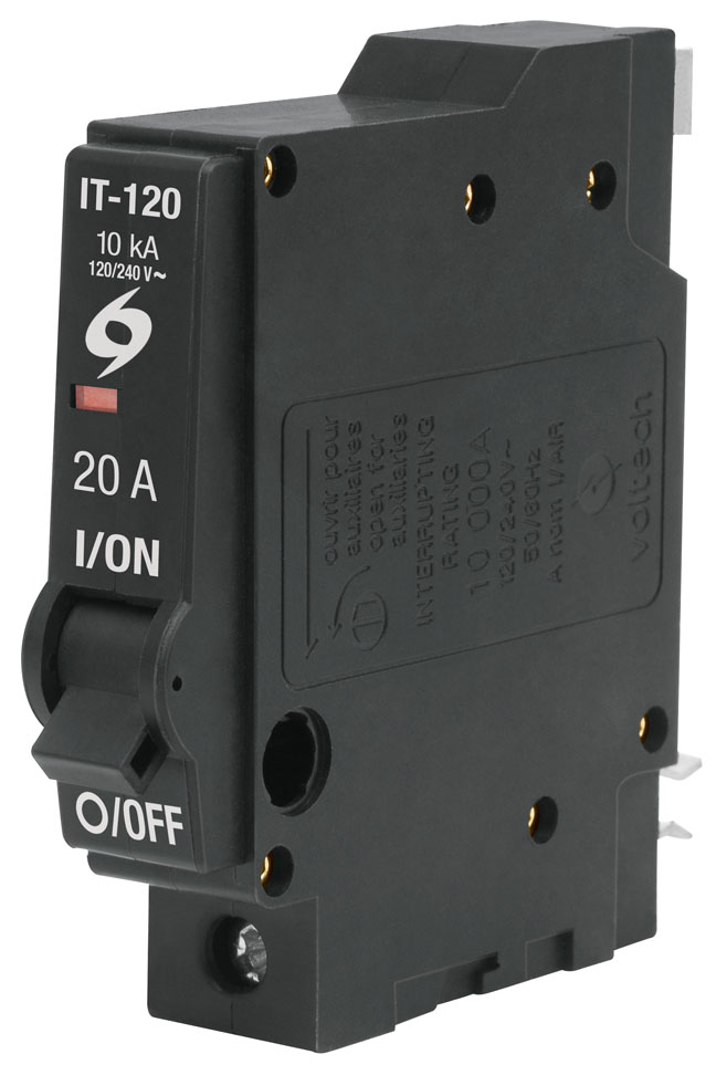 Imagen de INTERRUPTOR DE 1 POLO DE 20 AMP ENCHUFABLE VOLTECK