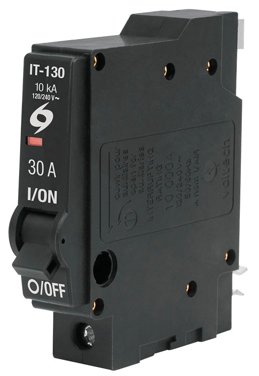 Imagen de INTERRUPTOR DE 1 POLO DE 30 AMP ENCHUFABLE VOLTECK