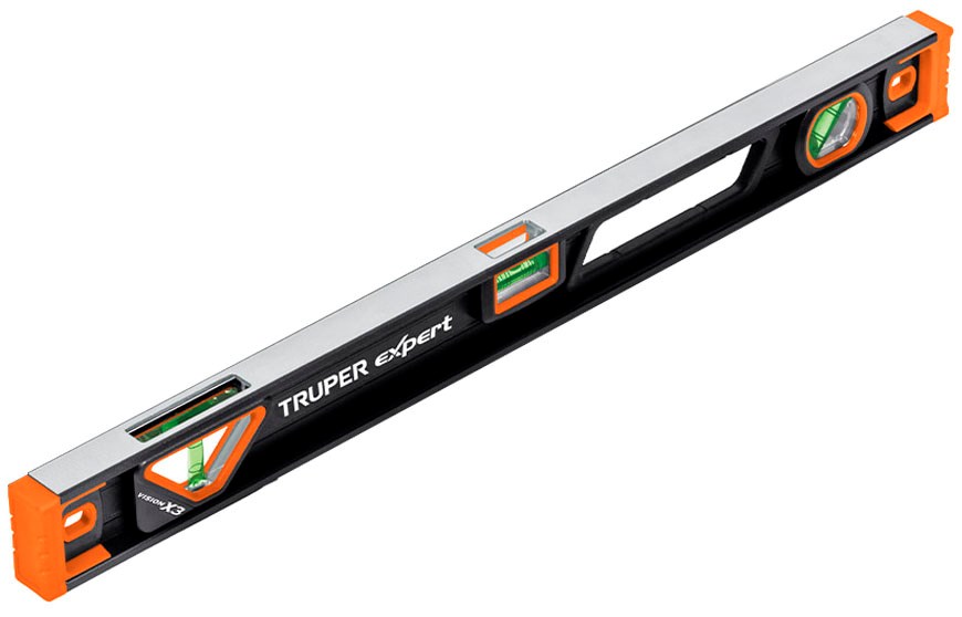 Imagen de NIVEL PROFESIONAL MAGNETICO DE 24" CON PROTECCION DE CAUCHO TERMOPLASTICO EXPERT TRUPER