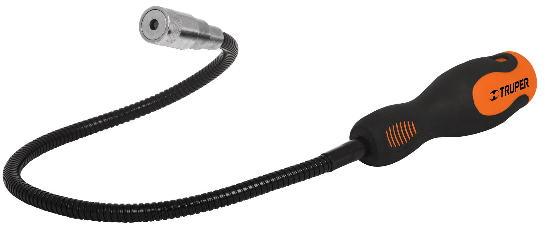 Imagen de IMAN FLEXIBLE DE ACERO CON LUZ LED DE 3 KGS TRUPER