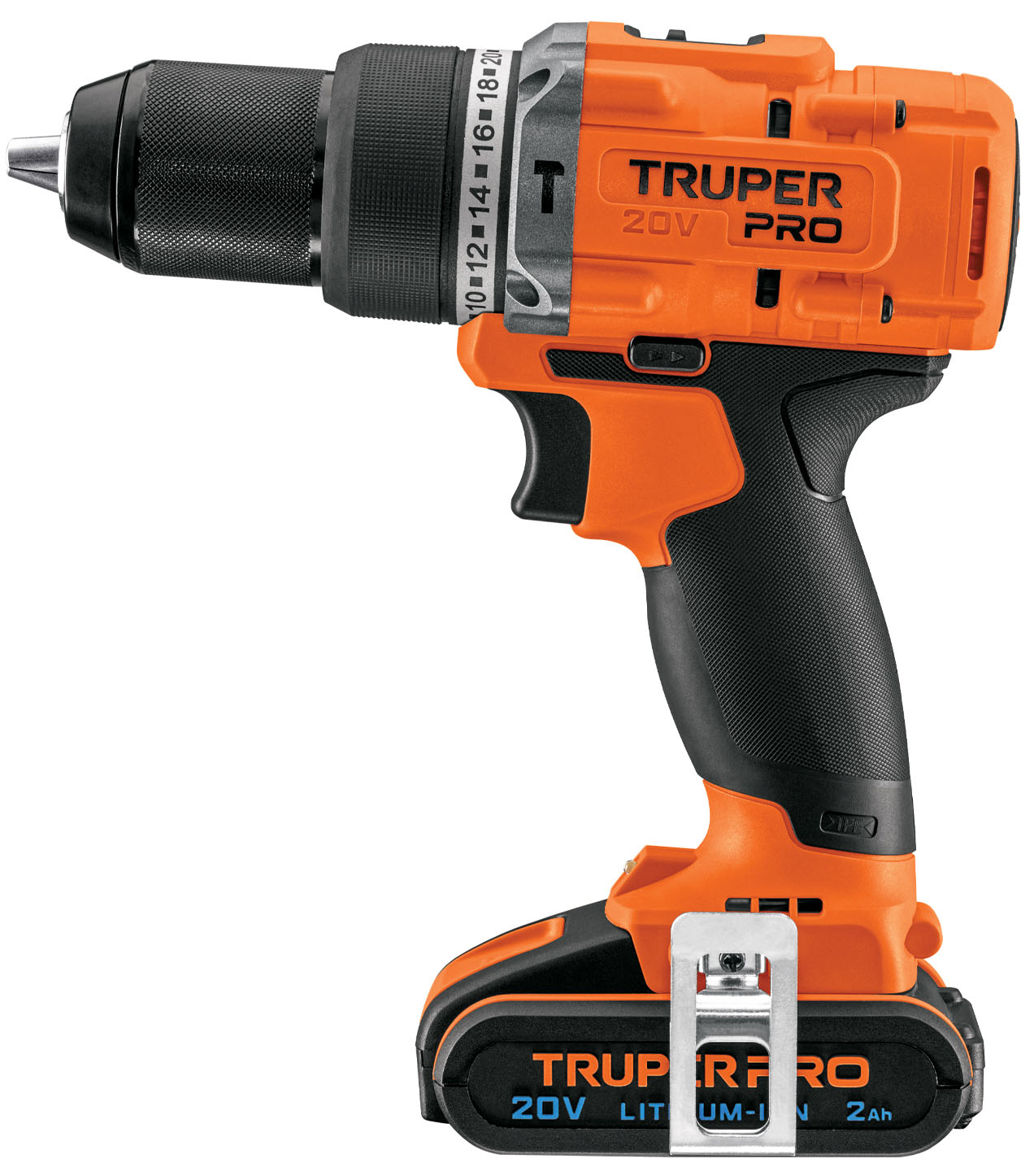 Imagen de ROTOMARTILLO DE 1/2" DE 20 VOLTS CON 1 BATERIA DE 2 AH TRUPER PRO