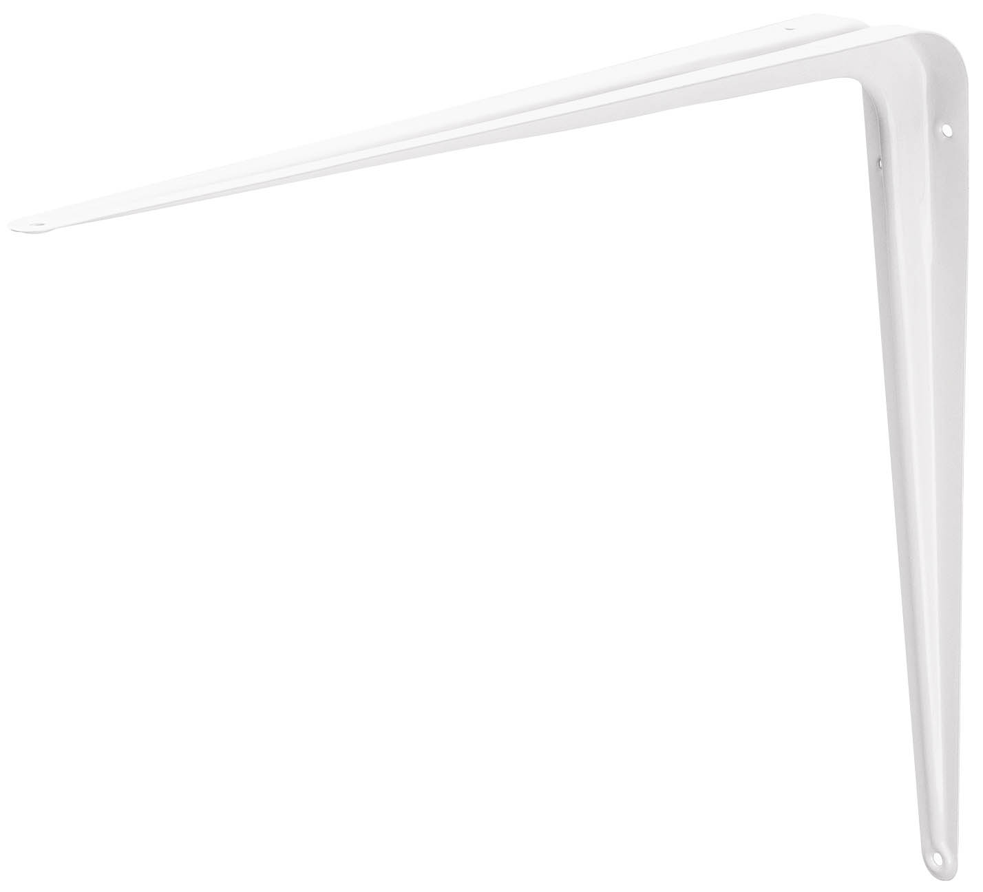 Imagen de MENSULA DE ACERO BLANCA DE 12" X 14" FIERO