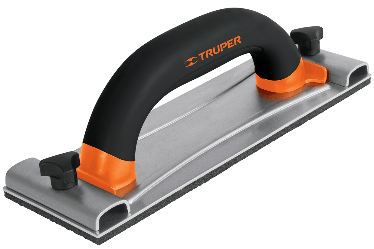 Imagen de LIJADORA MANUAL CON BASE DE ALUMINIO DE 8" X 24 CMS TRUPER