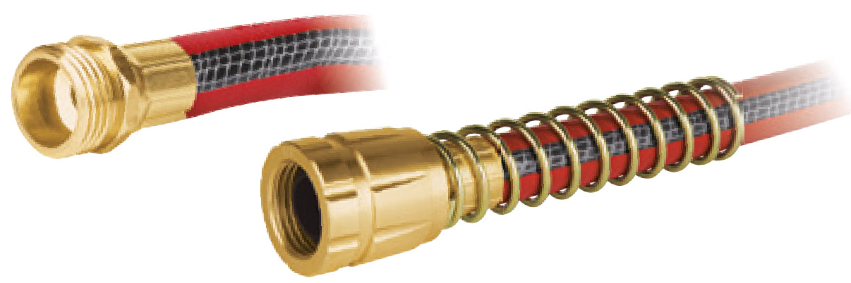 Imagen de MANGUERA DE 1/2" SUPER REFORZADA CON 4 CAPAS DE 15 MTS CON CONEXIONES METAL TRUPER