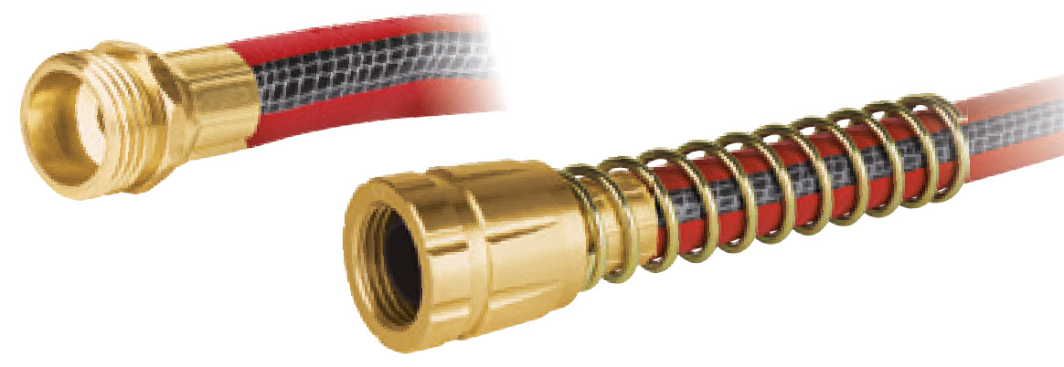 Imagen de MANGUERA DE 1/2" SUPER REFORZADA CON 4 CAPAS DE 20 MTS CON CONEXIONES METAL TRUPER