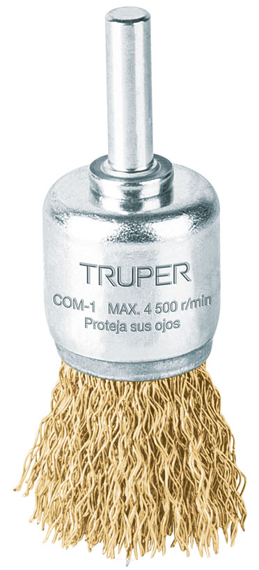 Imagen de CARDA DE COPA DE 1" CON ALAMBRE GRUESO PARA TALADRO TRUPER