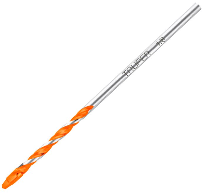 Imagen de BROCA MULTIMATERIAL DE 1/8" X 3" TRUPER