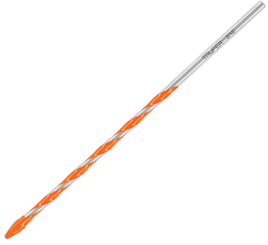 Imagen de BROCA MULTIMATERIAL DE 3/16" X 6" TRUPER