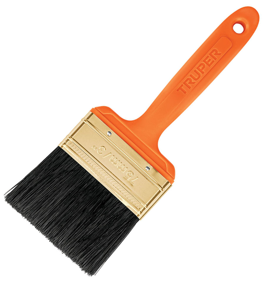 Imagen de BROCHA PROFESIONAL DE 3" CON MANGO DE PLASTICO TRUPER