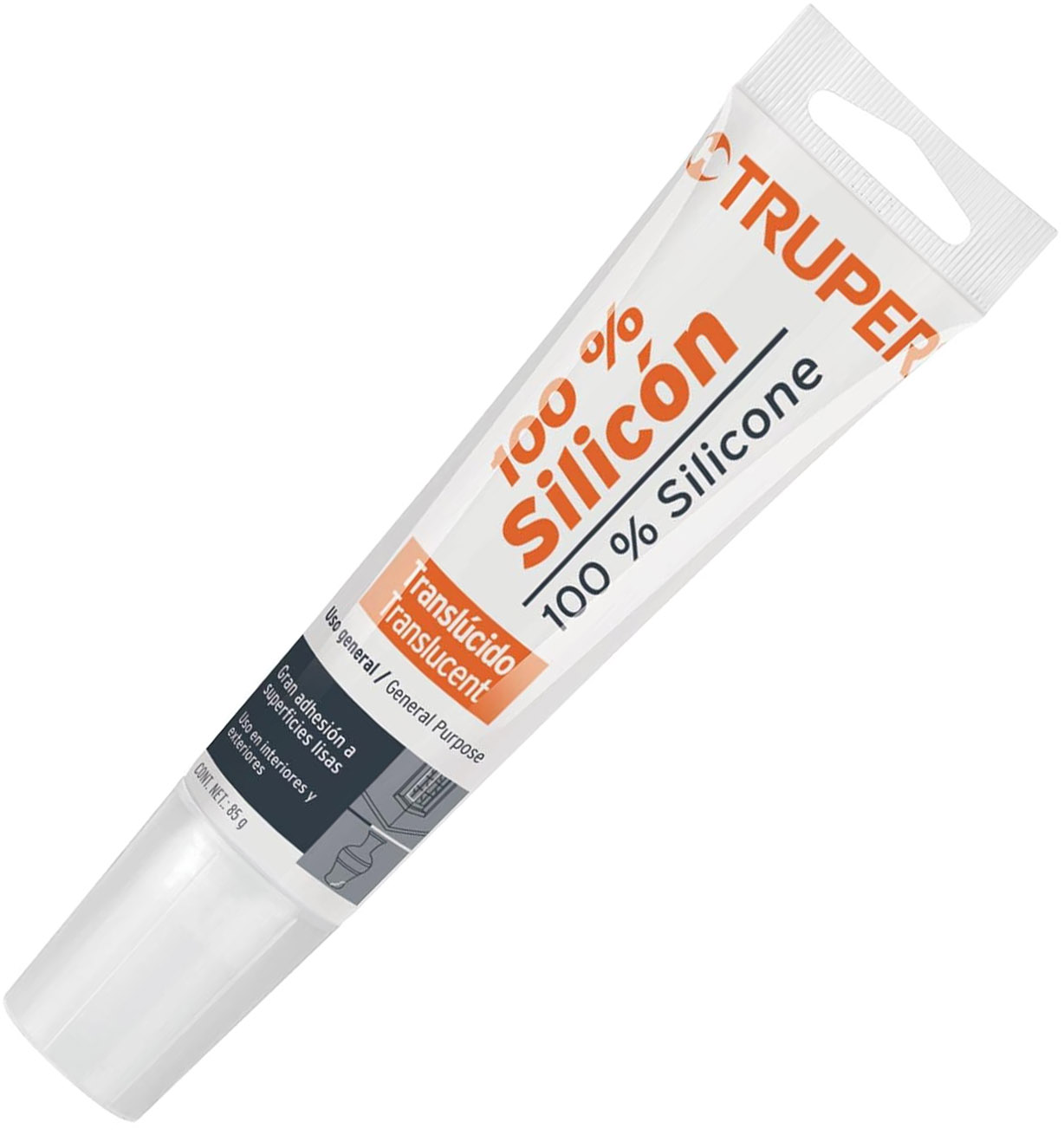 Imagen de SELLADOR TRANSLUCIDO PARA BAÑOS Y COCINAS DE 85 GRAMOS TRUPER