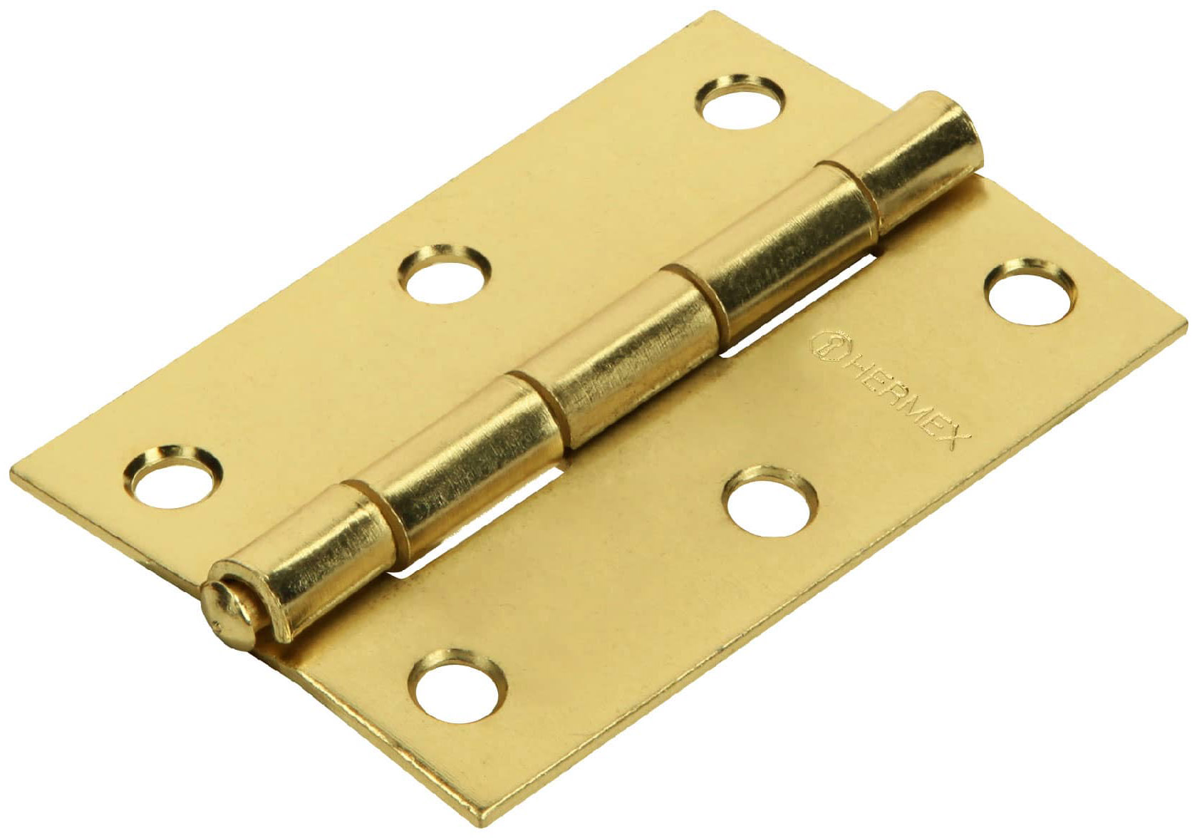 Imagen de BOLSA CON 2 BISAGRAS RECTANGULARES DE 3" EN ACERO LATONADO HERMEX