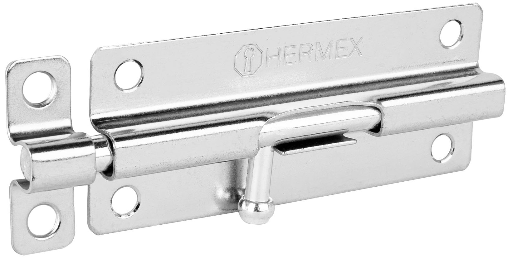 Imagen de PASADOR DE BARRIL DE ACERO EN CROMO DE 5" HERMEX