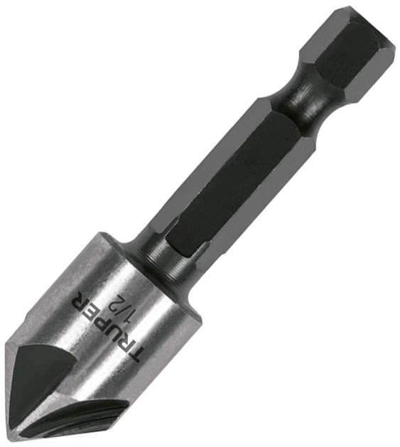 Imagen de AVELLANADOR HSS CAMBIO RAPIDO DE 1/2"  TRUPER