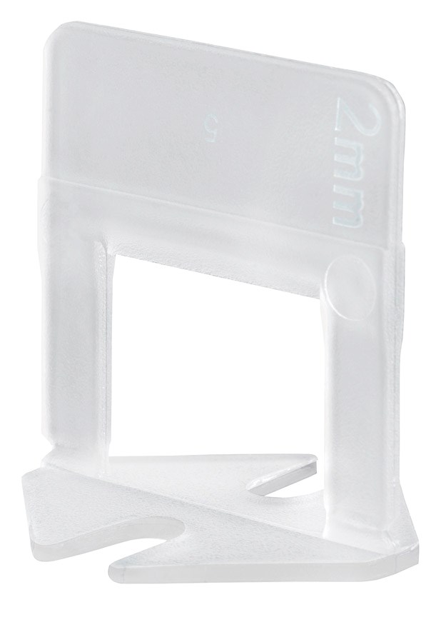 Imagen de BOLSA CON 100 ANCLAS DE 2 MM  PARA NIVELACION DE AZULEJOS TRUPER