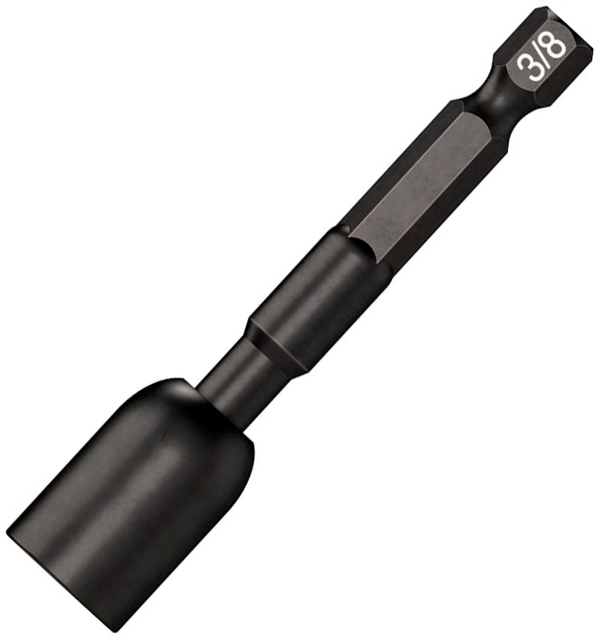 Imagen de ESTUCHE CON 4 DADOS MAGNETICOS DE IMPACTO DE 3/8" Y  LARGO DE 2-1/2" TRUPER