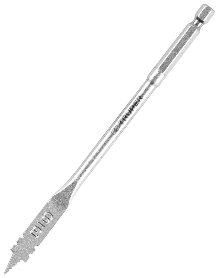 Imagen de BROCA PLANA DE MANITA DE 3/8" PARA MADERA TRUPER