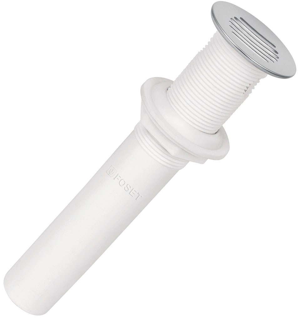 Imagen de CONTRA PARA LAVABO CON REBOSADERO DE POLIPROPILENO DE 1-1/4" FOSET